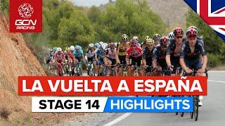 La Vuelta 2021 Stage 14 Highlights | Up To The Mountains!