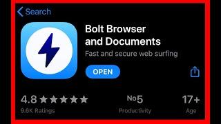 Bolt app good for iPhone  download video to facebook and you tube 2019 iPhone Easy