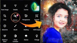 Snapseed background change photo editing | Glowing butterfly photo editing | Snapseed photo editing