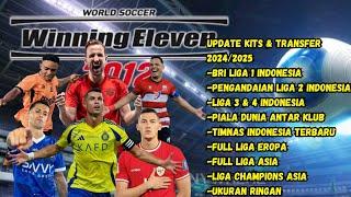 WINNING ELEVEN 25 ASIAN LEAGUE, INDONESIAN LEAGUE 1,2,3,4 AND FULL EUROPEAN LEAGUE 2024/2025 SEASON