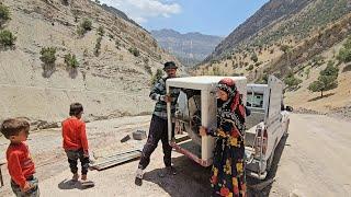 A Depressed mother in the village.  Nargis stands up to ill-wishers and takes care of her children