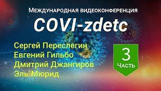 COVI-zdetc. Международная видеоконференция. 3 часть. Джангиров, Переслегин, Гильбо, Эль-Мюрид.