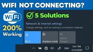 Working Solution to Fix Can't Connect to This Network Error in Windows 10/ 11 Laptops