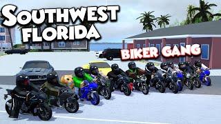 BIKER GANG + HIGH SPEED CHASE!! || ROBLOX - Southwest Florida