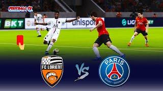 PES 2021 PC | Lorient vs PSG | Ligue 1 2021/22 | eFootball Gameplay