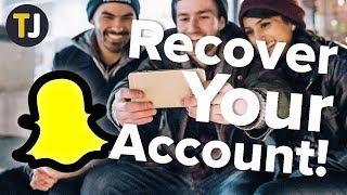 How to Get a Hacked Account Back in Snapchat!