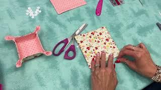 How to Make a Snap Basket - Thread Catcher