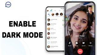 How To Enable Dark Mode On Imo App