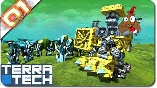 Terra Tech #01 - Klötzchenbauen | Let's Play Terra Tech deutsch german