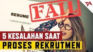 5 Kesalahan Saat Proses Rekrutmen | TIA Focus