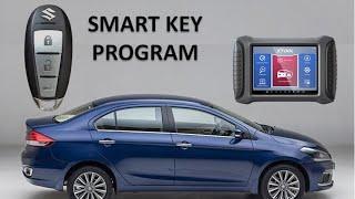 SUZUKI CIAZ SMART KEY PROGRAM WITH XTOOL