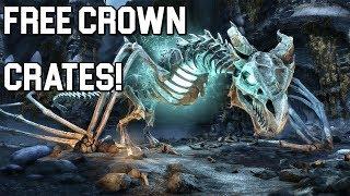 ESO: How to Get Three Free Crown Crates