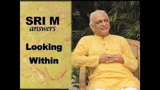 Sri M - (Short Video) - "What do you mean by looking within?"