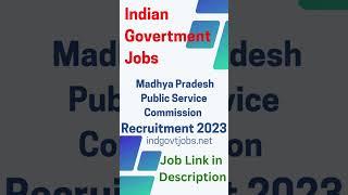 MPPSC Taxation Assistant Recruitment 2023 #indgovtjobs #mpgovtjobs2023 #mpjobvacancy