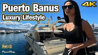 Puerto Banus, Fashion, Luxury, Lifestyle. Marbella Costa del Sol Spain April 2024 Part-02