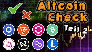 Altcoins nach Marketcap: Aktuelles Checkup - wo gibt´s beste Chancen?