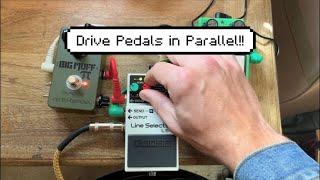 Adventures in Pedal Order: Overdrive/Distortion in Parallel (feat. Boss LS-2)