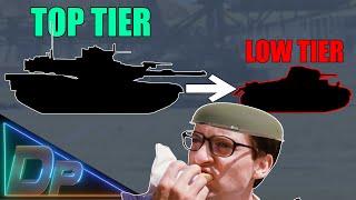 From TOP TIER to the LOW TIER (Destroy Me And I'll Steal Your Tank) // War Thunder
