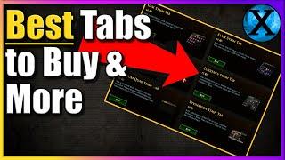PoE - How do Stash Tabs work & what's the best tab to buy?