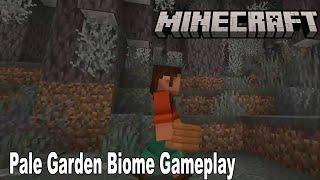 Minecraft Pale Garden Biome Gameplay Showcase Minecraft Live 2024