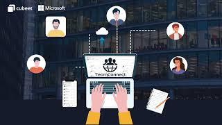 Connect Instantly with Your Peers Using TeamConnect in Microsoft Teams! #employeedirectory #cubeet