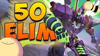 50 Elimination Hard Carry | Androxus Cursed Revolver Paladins