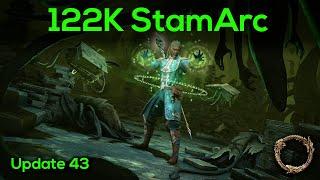 ESO - 122.6K DPS Stamina Arcanist (Beam) | Update 43