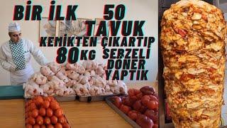 Tavuk döner sebzeli nasıl yapılır A'dan Z'ye anlatımlı video