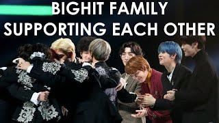 all bts and txt interactions at the 2019 MMA