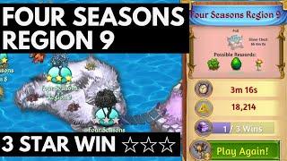 Merge Dragons Four Seasons Region 9 • 3 Stars On 1st Win 