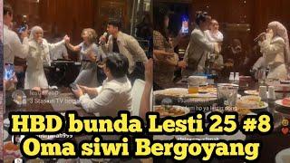 #8 Live ,Makin Heboh ,Oma siwi ikut joged bareng Lesti