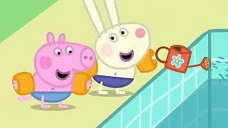 Peppa Pig Full Episodes | Swimming with Peppa and George Family Kids Cartoon