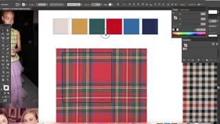 How to create a tartan/check design in Illustrator