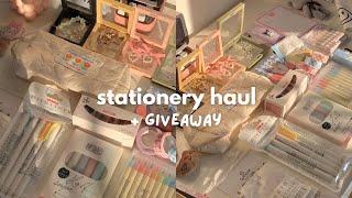 Stationery haul  back to school 2023 + giveaway, ft. Stationerypal