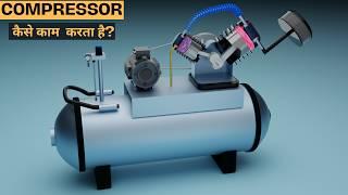 All Types Of Compressor And Working Explained || How Does An Compressor Works?