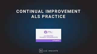 ITIL® 4 Foundation Prüfungsvorbereitung | Continual Improvement als Practice (eLearning)