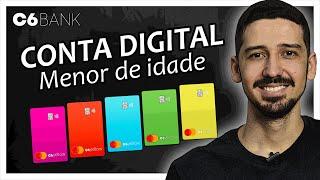 VALE A PENA a Conta Digital C6 YELLOW Pro Seu Filho? (CONTA DIGITAL C6 BANK) | FINANPRÁTICA