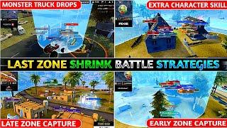 LAST ZONE SHRINK BATTLE STRATEGIES FREE FIRE TOURNAMENT | HOW TO WIN LAST ZONE SHRINK BATTLE IN FF