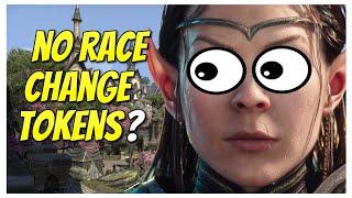 No Race Change Tokens With Update 29? | The Elder Scrolls Online