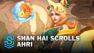 Shan Hai Scrolls Ahri Wild Rift Skin Spotlight