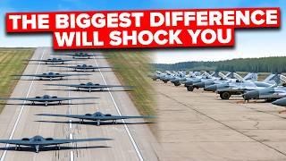 How is U.S. Airforce Different from Russian Airforce