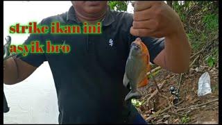 MANCING IKAN BAWAL SENDIRIAN _ hasil mantap lokasi karangintan kalsel