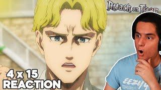 ZEKE'S PAST | Attack on Titan Season 4 Ep. 15 REACTION