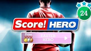 Score! Hero - Easter Hero - Level 24 - Last Level - 3 Stars