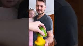 Did you know that you can cut MANGO this way?️ it has to be very ripe|Mango hack|CHEFKOUDY