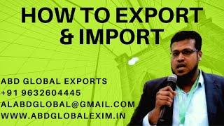 #ExportTraining#ABDGlobalExports-EXPORT ONLINE COURSE ENGLISH