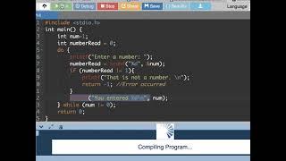 C Programming - Handling string input when the program requires an int