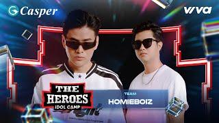 Khoa Nguyễn và HOMIEBOIZ hứa hẹn khiến Fans "ú òa" tại The Heroes | Thần Tượng Đối Thần Tượng