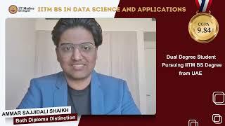 From UAE to IIT Madras: Ammar Sajjid's Inspiring Data Science Journey