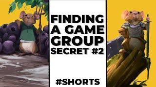 Finding a Game Group - Secret Number Two #Short